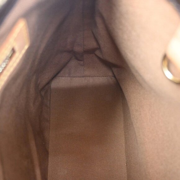 LOUIS VUITTON Cabas Piano Shoulder Bag Monogram Leather Brown M51148 70EF801 - Picture 10 of 14